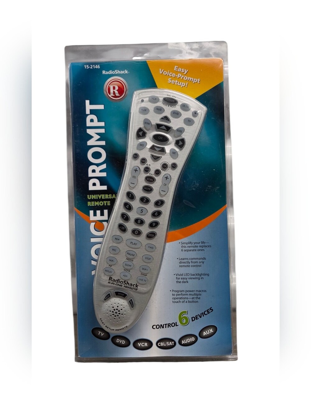 Vintage RadioShack Voice Prompt Universal Remote